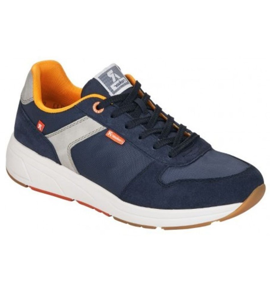 Men'S Shoes Shoesissime Casual Shoes | Rieker 07002-14 Blue