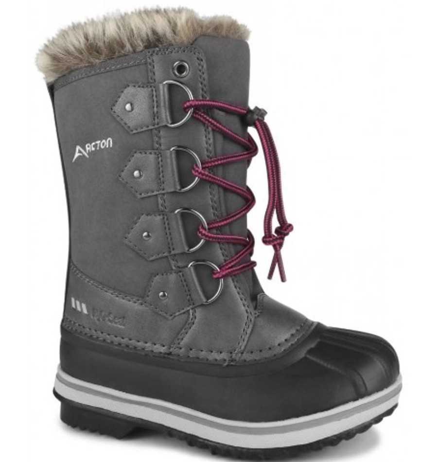 Kids Shoes Shoesissime Winter Boots | Acton Cortina A8298 Silver Grey