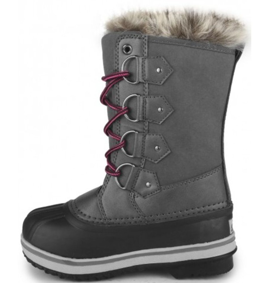 Kids Shoes Shoesissime Winter Boots | Acton Cortina A8298 Silver Grey