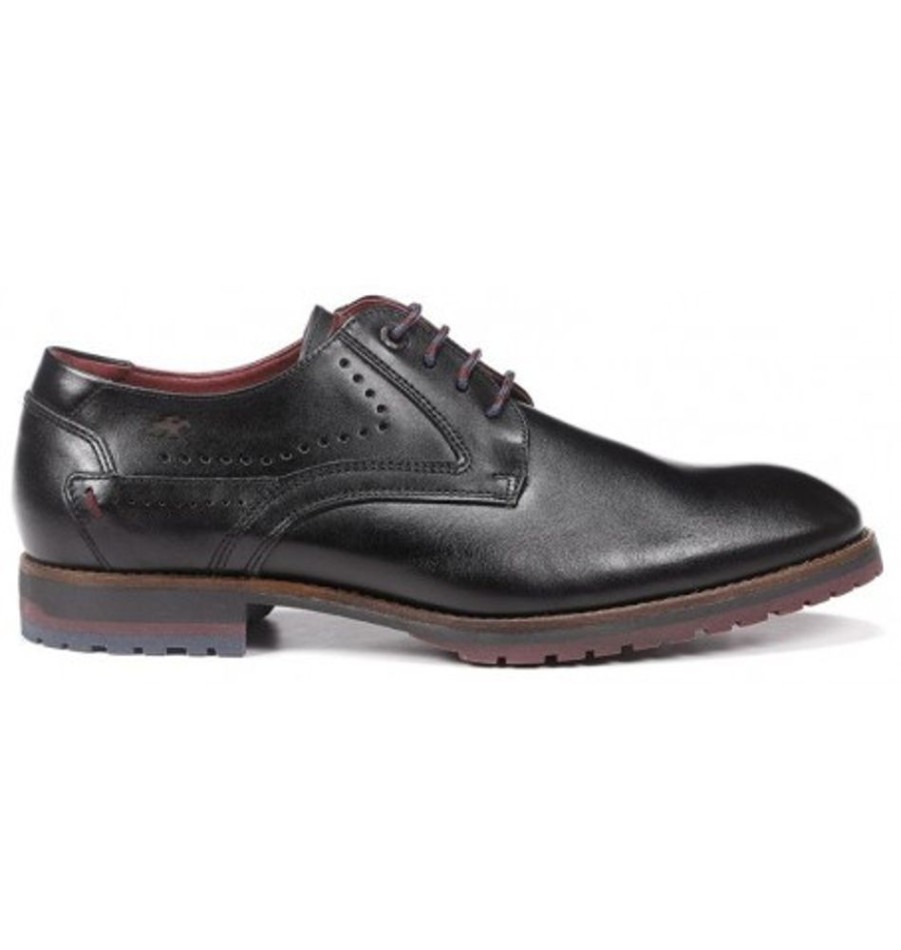 Men'S Shoes Shoesissime Dress Shoes With Laces | Dorking - Fluchos F0958 Black