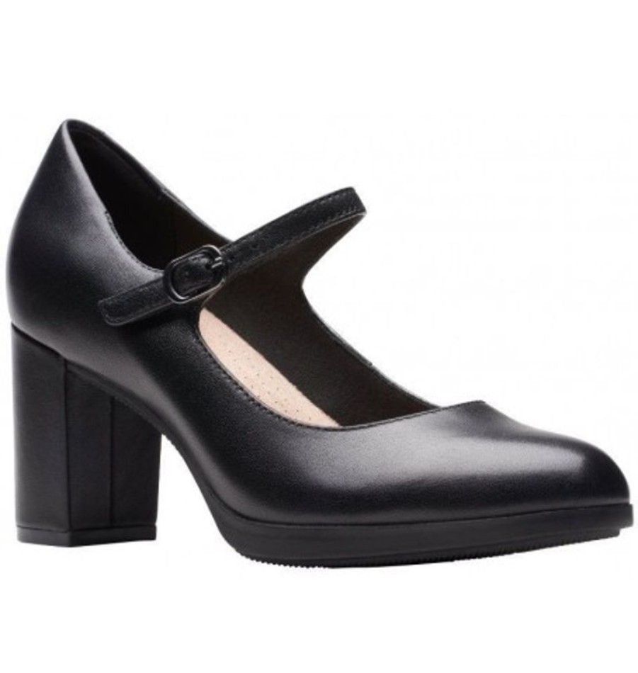 Women'S Shoes Shoesissime Shoes | Clarks Bayla Nora 26174484 Black