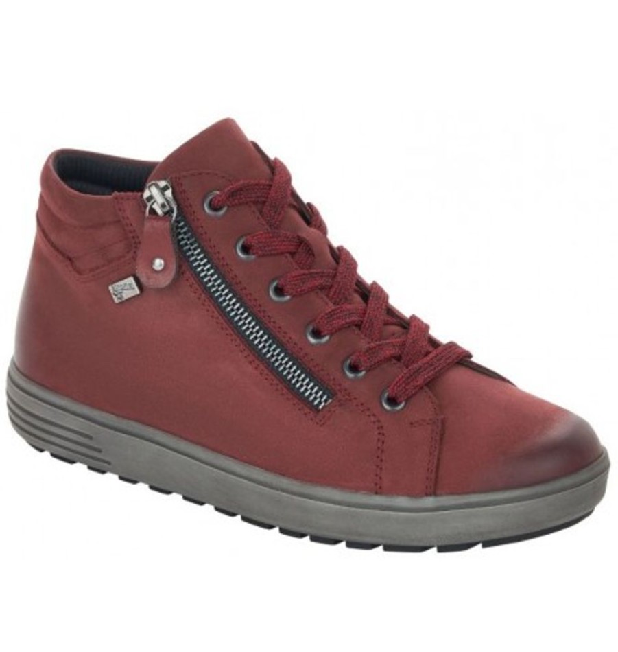 Women'S Shoes Shoesissime Fall Boots | Rieker - Remonte D4471-35 Burgundy