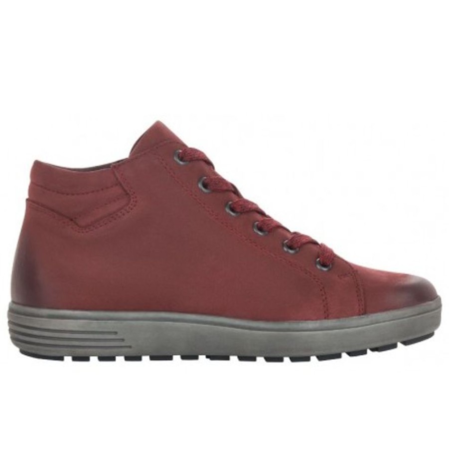 Women'S Shoes Shoesissime Fall Boots | Rieker - Remonte D4471-35 Burgundy