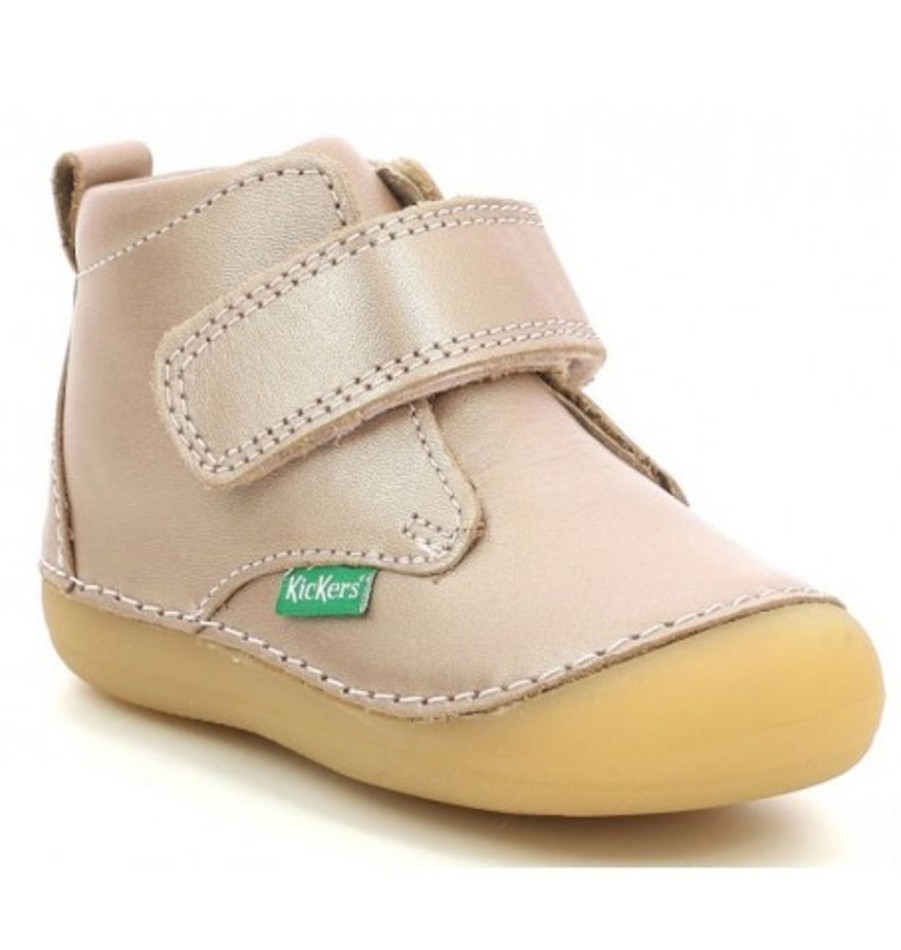 Kids Shoes Shoesissime Walking Booties | Kickers Sabio 584348-10 Pink