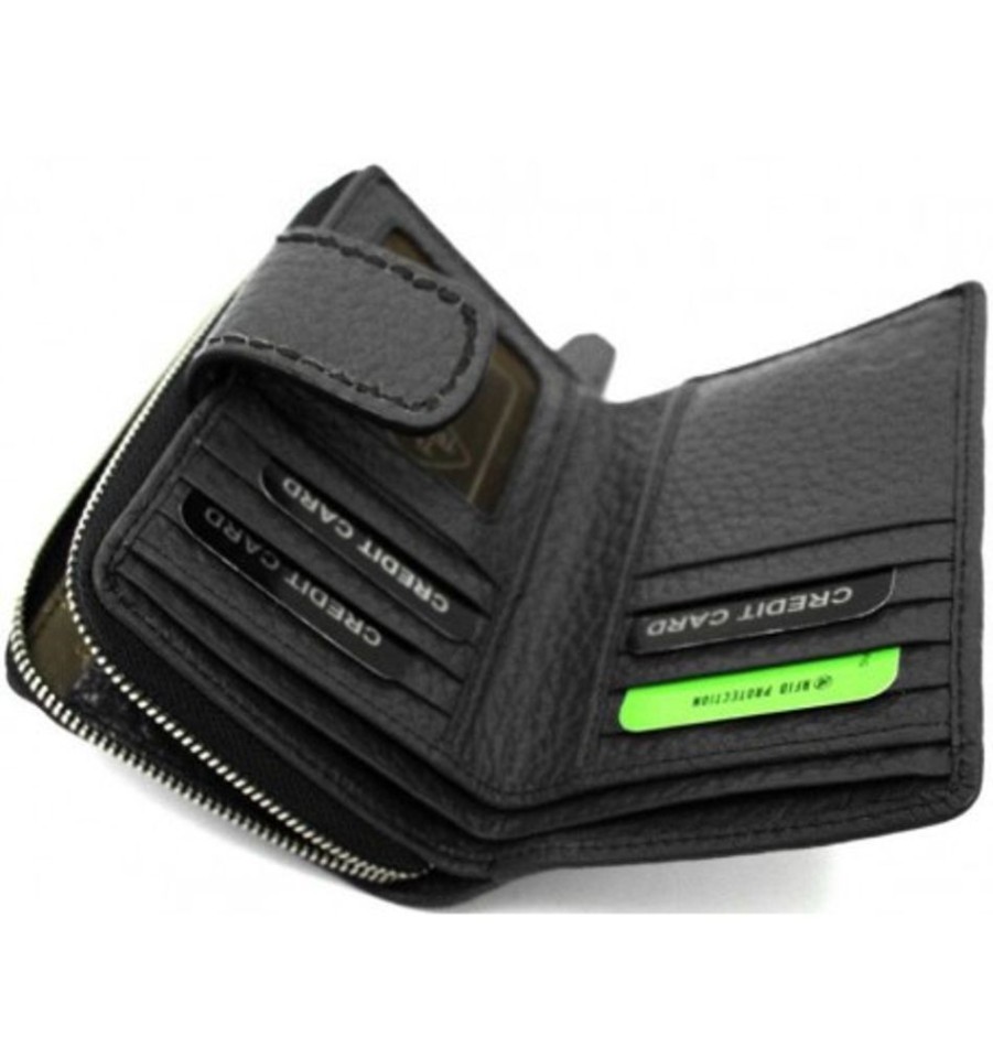 Accessories Shoesissime Wallets | The Trend 2868105 Black