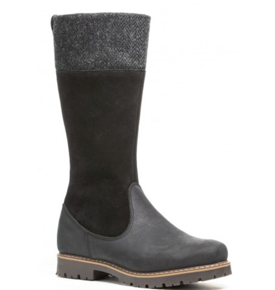 Women'S Shoes Shoesissime Winter Boots | Anfibio Laurentia 8021 Black