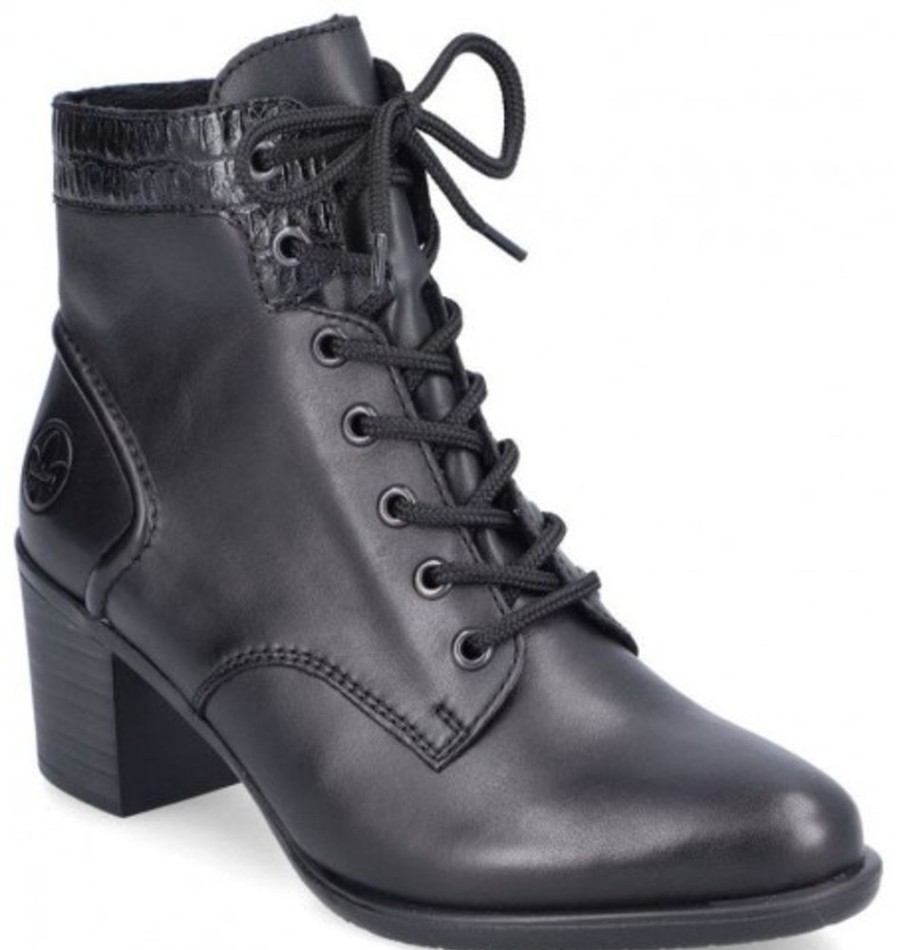 Women'S Shoes Shoesissime Fall Boots | Rieker Y2040-00 Black