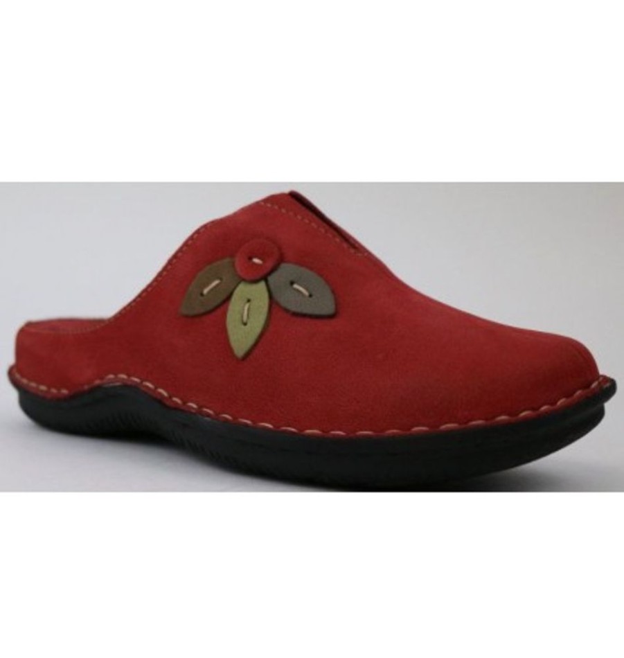 Women'S Shoes Shoesissime Slippers | Collections Bulle 4988-34877 Red