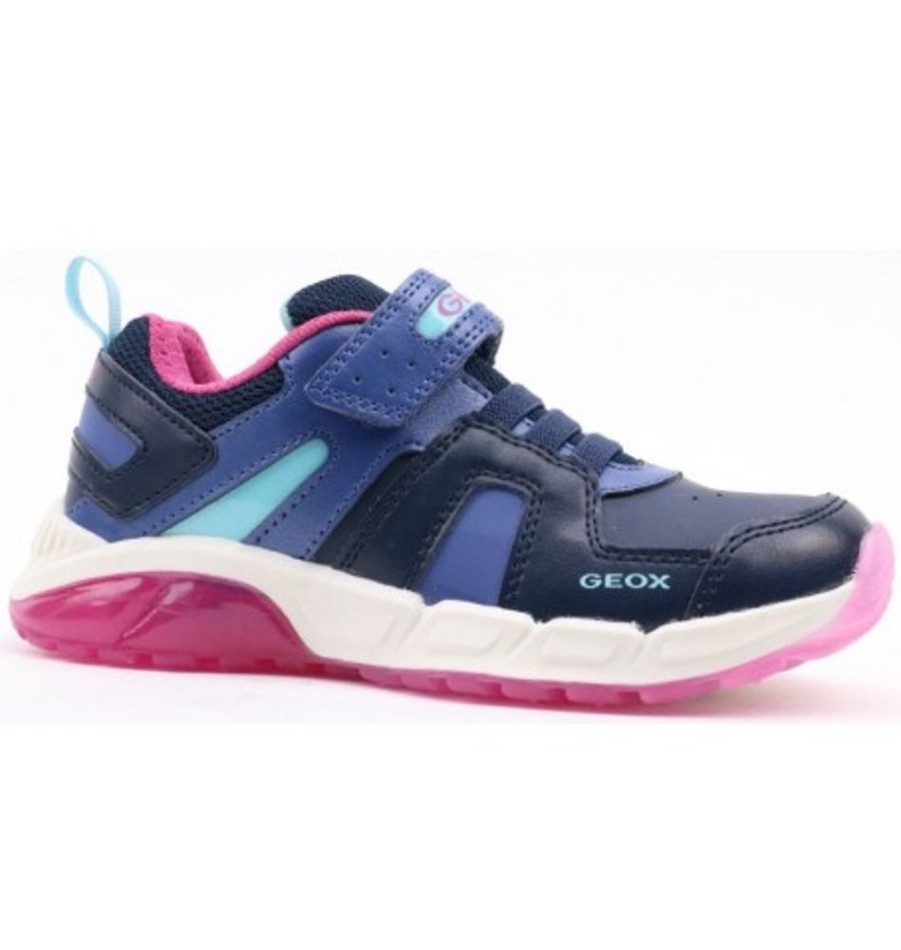 Kids Shoes Shoesissime Sneakers/Shoes | Geox Spaziale G.A J04Dda Blue