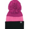 Accessories Shoesissime Girl | Headster Kids Tricolor Toque Pink