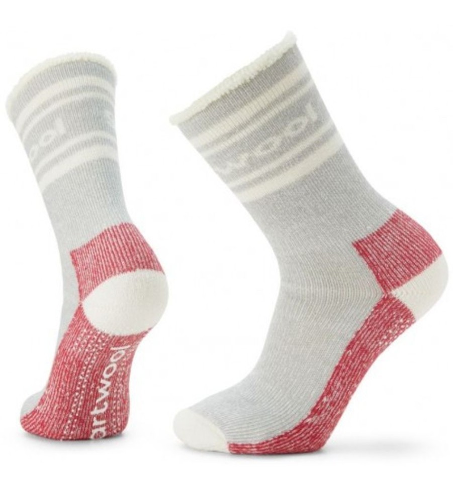 Accessories Shoesissime Men'S | Smartwool Everyday Slipper Sock Crew Extra Cushion Silver Grey