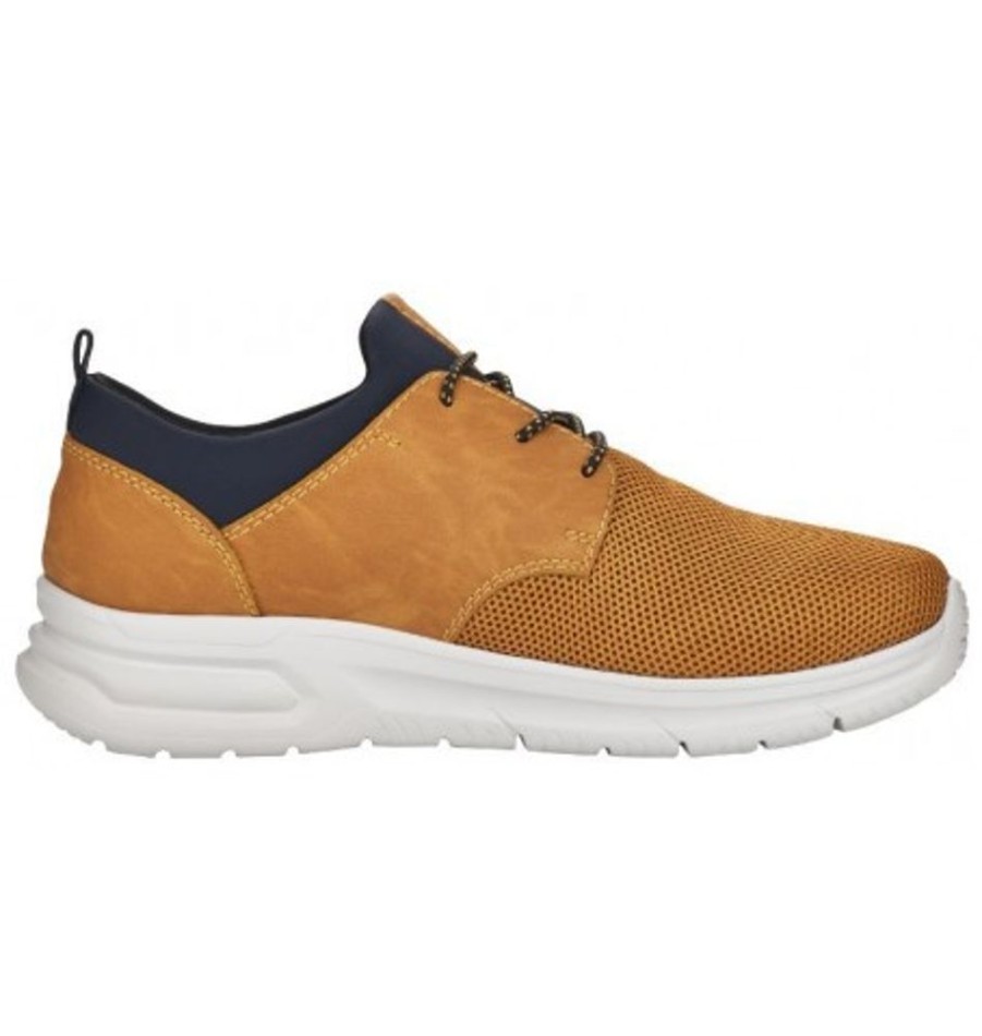 Men'S Shoes Shoesissime Casual Shoes | Rieker B7371-68 Yellow Orange